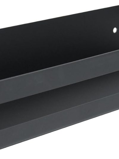 Kitchen Rack-Hanging Kitchen Rack-Seasoning Rack-Kitchen Cabinet Organizer-Rack for Spice Jars-Seasoning Holder-Soap Pump Rack-Wall Rack-Seasoning Organizer (Black, 30CM)