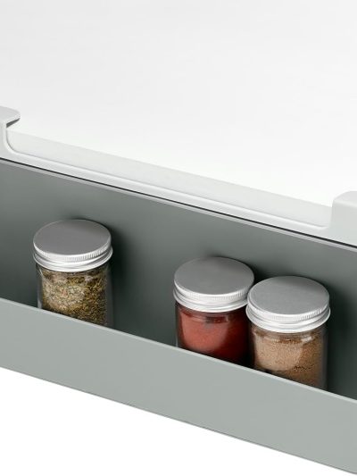Under-Shelf Spice Rack – Space-Saving Kitchen Organizer, Made from Recycled Plastic