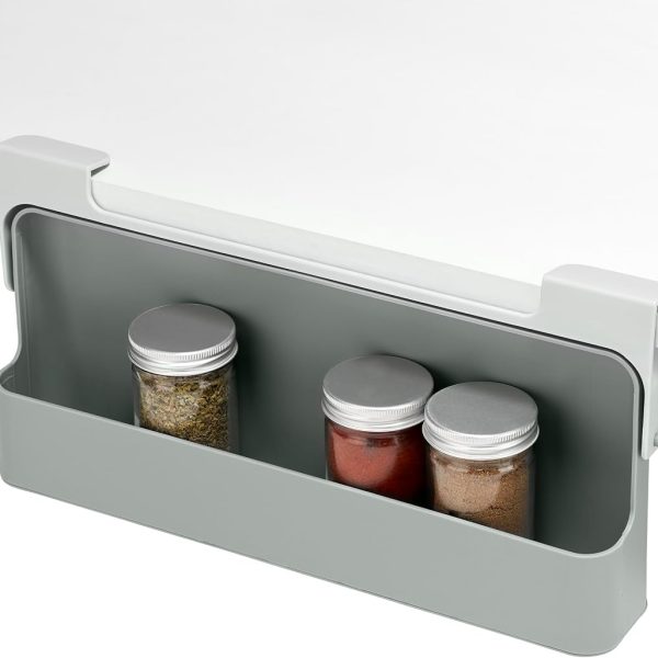 Under-Shelf Spice Rack – Space-Saving Kitchen Organizer, Made from Recycled Plastic